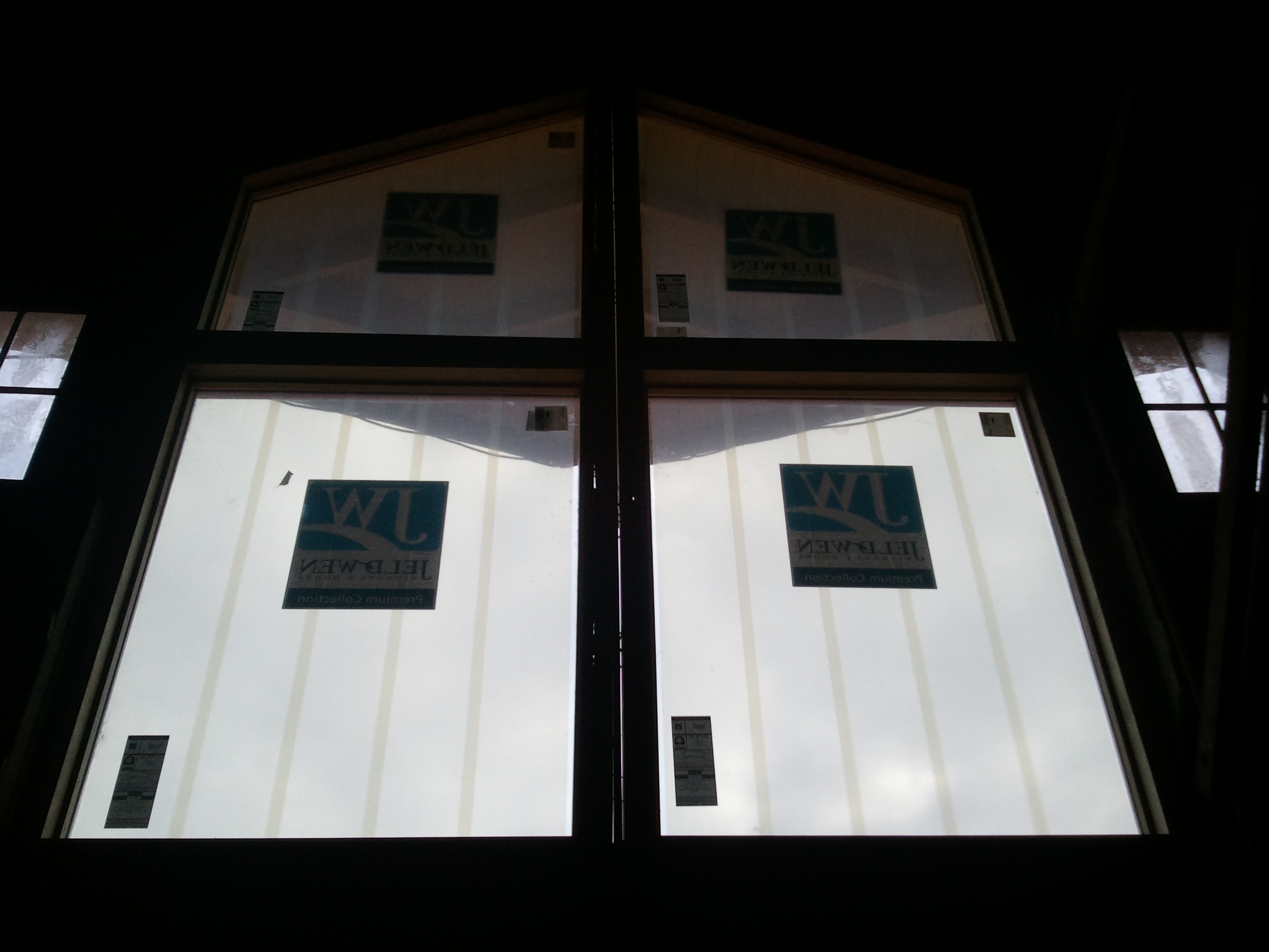 Barn Event Center - WinMock at Kinderton - New large window panes in the Loft Ballroom