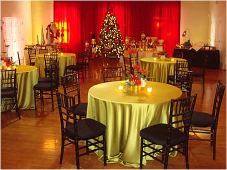Elegant Christmas Event Decor - Winston Salem NC - Sterling By Design